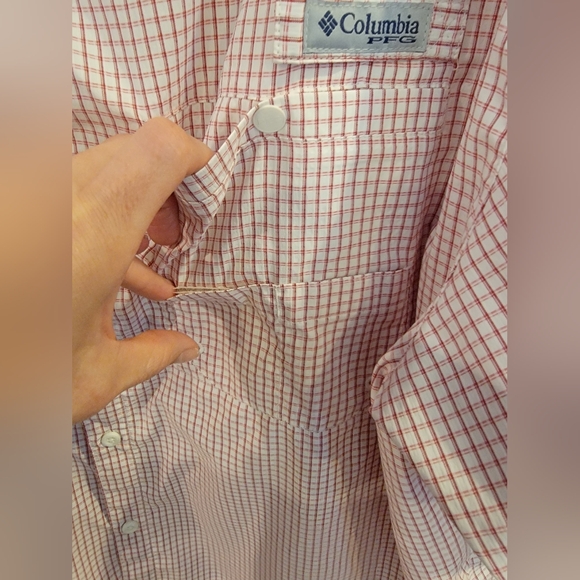 Men's PFG Super Tamiami Fishing Shirt. Embroidered OU - Picture 14 of 15